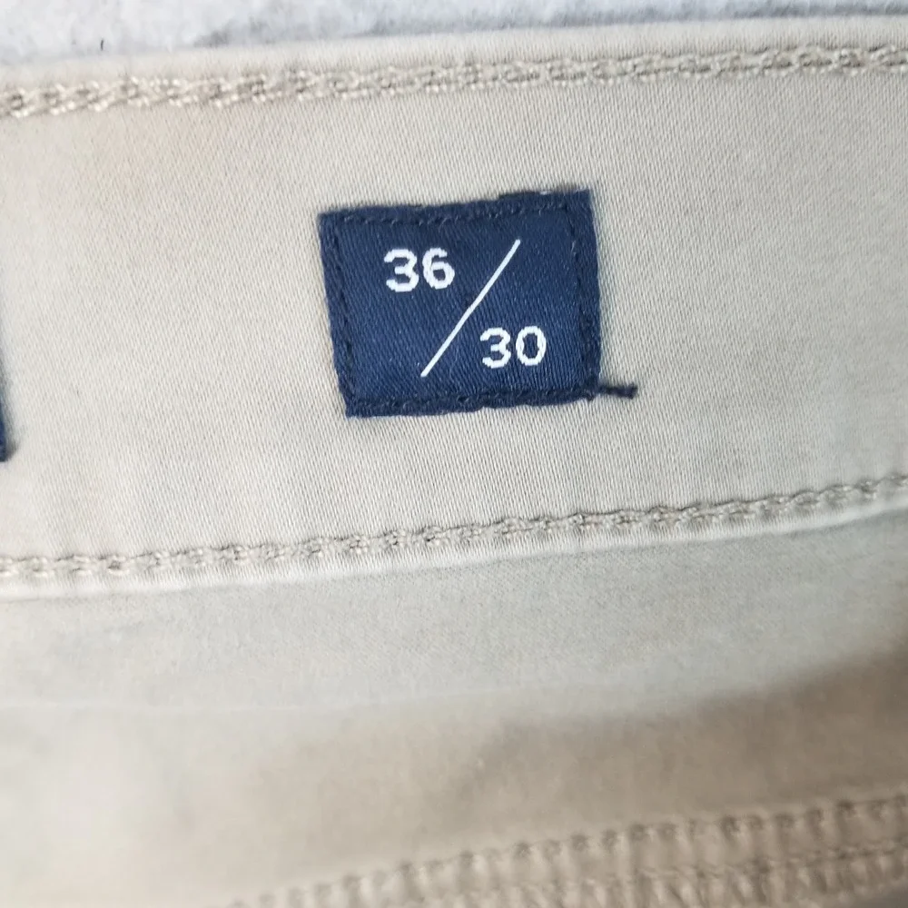 Lucky Brand Pants Mens 36x30 Tan 121 Slim Khaki‎ Chino Stretch 5-Pocket Jeans